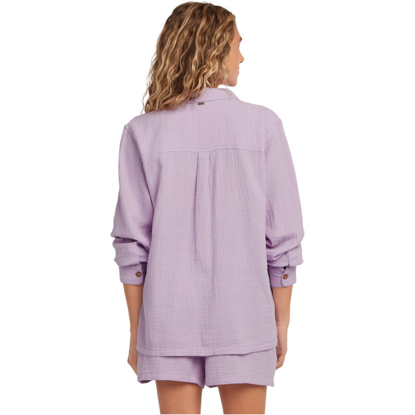 2026 O'Neill Womens Brenda Structured Shirt 1200021 - Pale Lavender